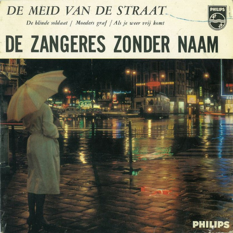 Zangeres Zonder Naam - De Meid Van De Straat (EP) 17821 Vinyl Singles EP Goede Staat